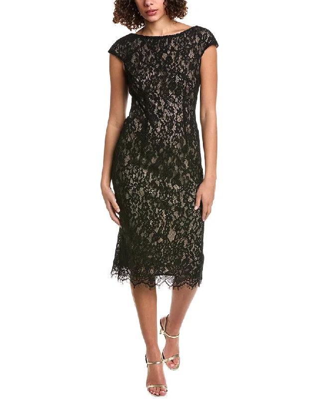 Rene Ruiz Lace Sheath Dress