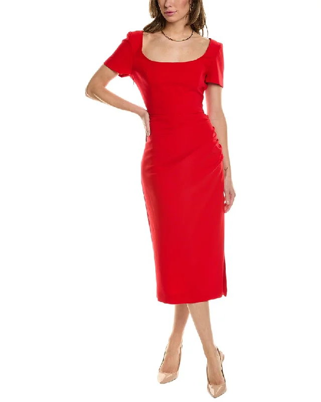 Mid-Week Savings Extended Through The Weekend Carolina Herrera Scoop Neck Dress