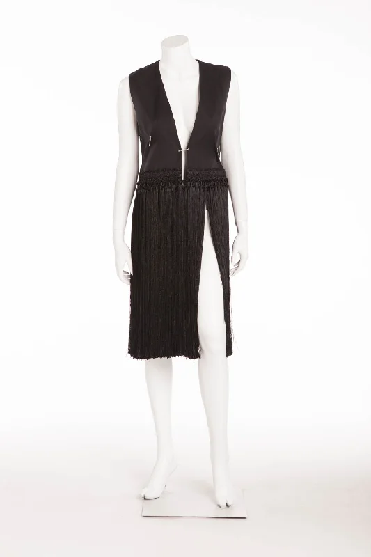 Special Holiday Sale – Limited Stock Maison Martin Margiela - New With Tags Fringed Vest Dress - IT 40 Special Holiday Sale – Limited Stock Maison Martin Margiela - New With Tags Fringed Vest Dress - IT 40