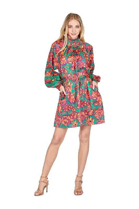 Big Savings On Trendy Styles HIGH NECK DRESS