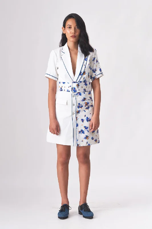 Amazing Prices On The Styles You Love NAVAEH - Handloom Denim Blazer Dress
