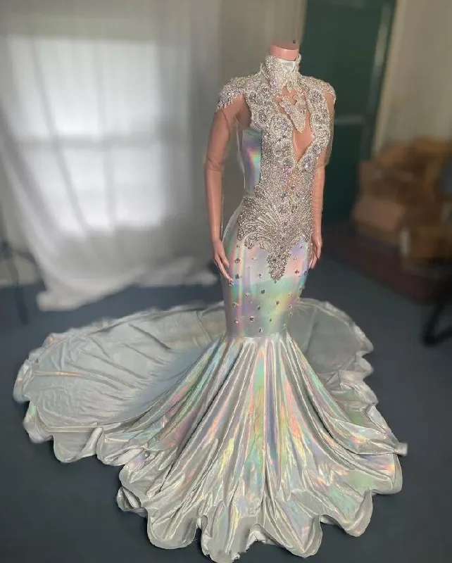 From Casual To Chic, All On Sale White Sparkly Long Evening Pageant Dresses for Black Girl Luxury Diamond Crystal See Through Prom Gala Birthday Dress From Casual To Chic, All On Sale White Sparkly Long Evening Pageant Dresses for Black Girl Luxury Diamond Crystal See Through Prom Gala Birthday Dress