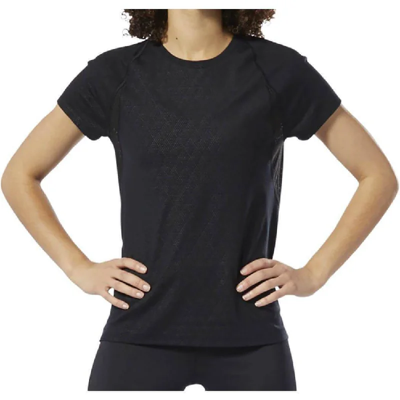 Reebok Smartvent Short Sleeve Womens Training Top - Black