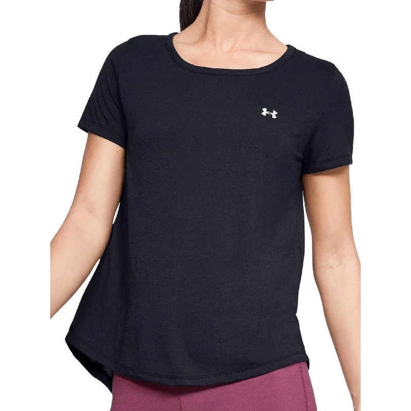 Under Armour Whisperlight Short Sleeve Womens Training Top - Black