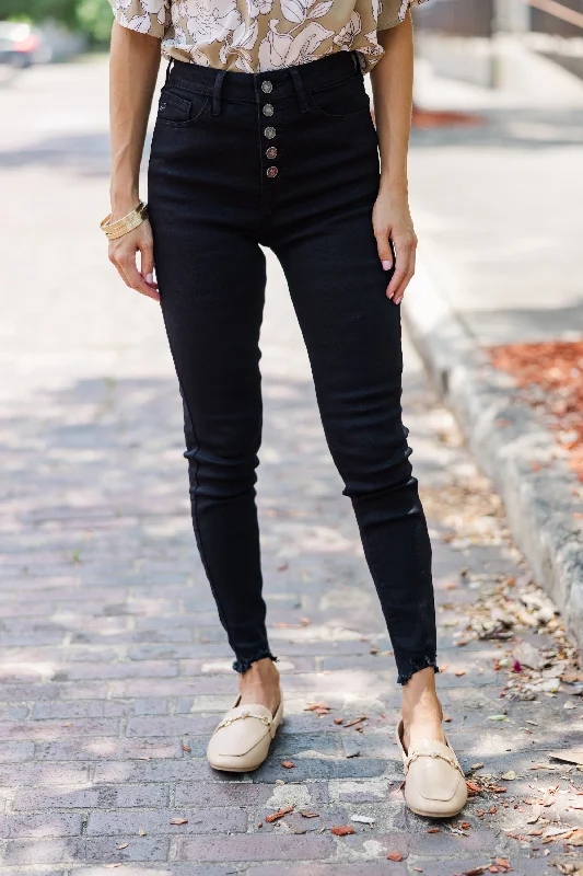 KanCan: Going Up Black High Waist Skinny Jeans