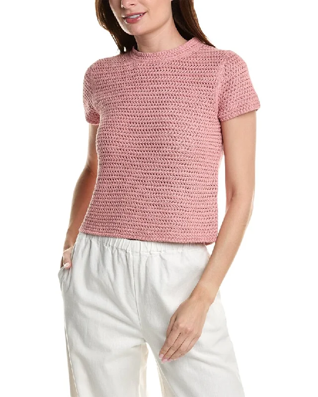 Vince Crochet T-Shirt