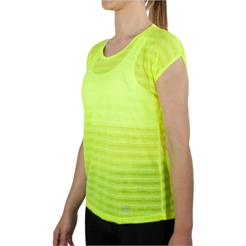 OgiYogi Zephyr Short Sleeve Womens Training Top - Yellow