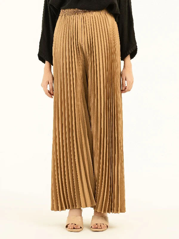 Pleated Grip Pants