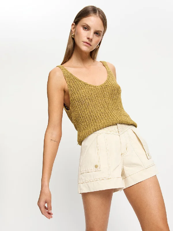 Lana Knit Cami - Khaki