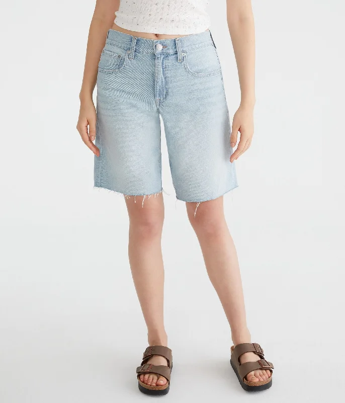 Aeropostale Mid-Rise Baggy Jorts