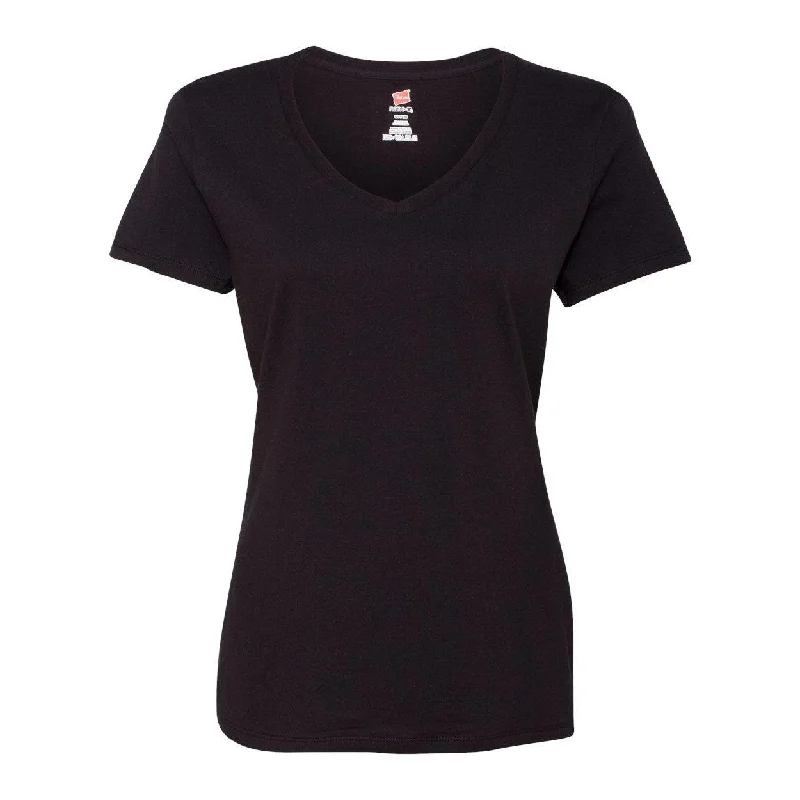 Hanes Perfect-T Womens V-Neck T-Shirt