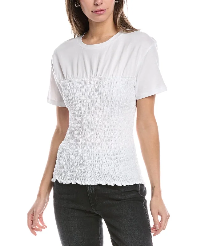 rag & bone Smocked T-Shirt