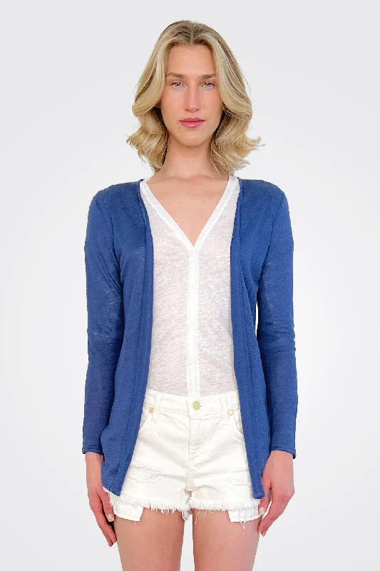 Open Cardigan - Blue