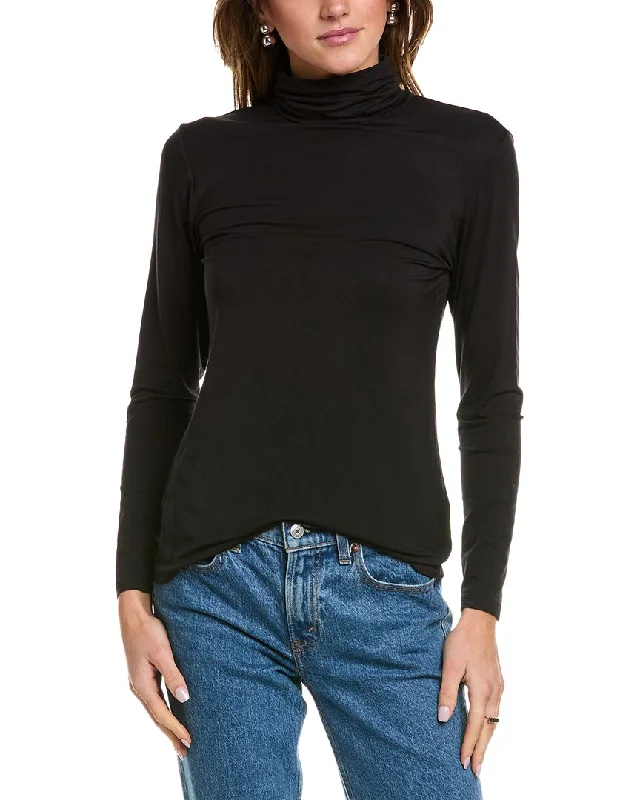 Jones New York Mock Neck Top