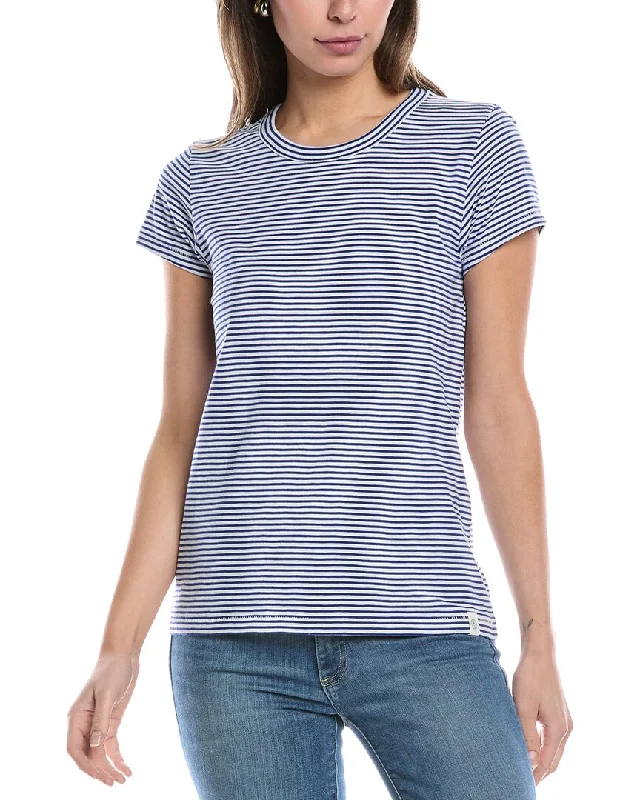 rag & bone The Slub Stripe T-Shirt