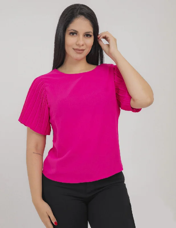 LT236151, Angelus Ladies S/Sleeve Blouses S-XL