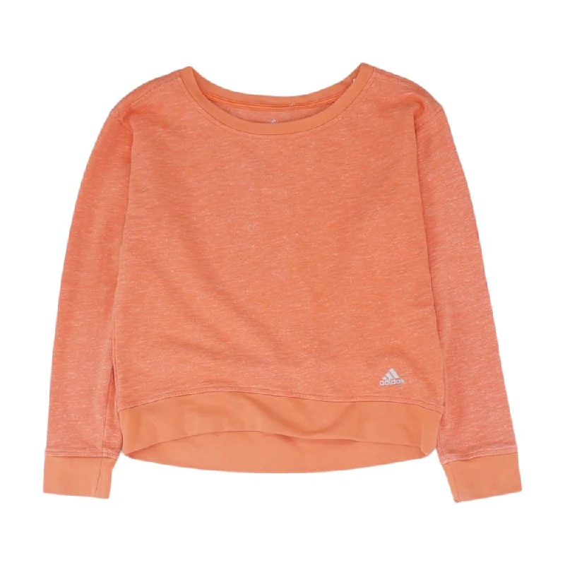 Coral Solid Active Knit Top