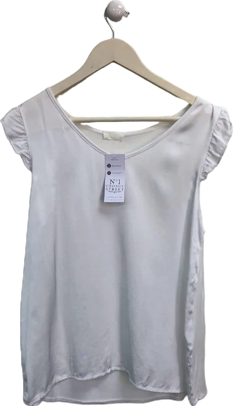 N°1 George Street White Sleeveless Top