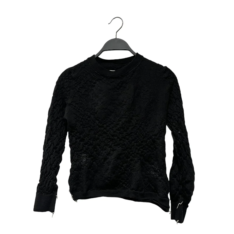 Maison Margiela/Sweatshirt/XS/Wool/BLK/