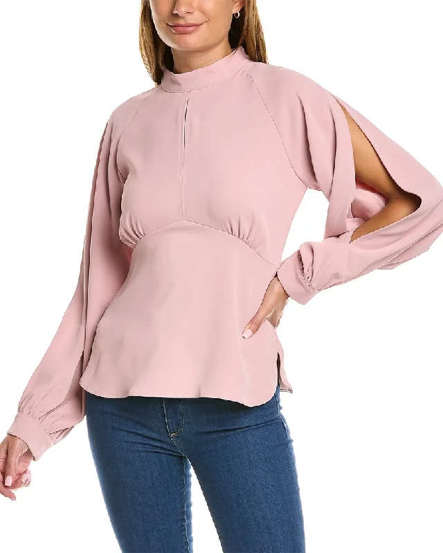 Gracia Mock Neck Top