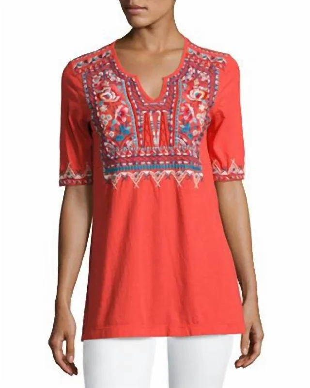 Mina Boho Tunic In Hto