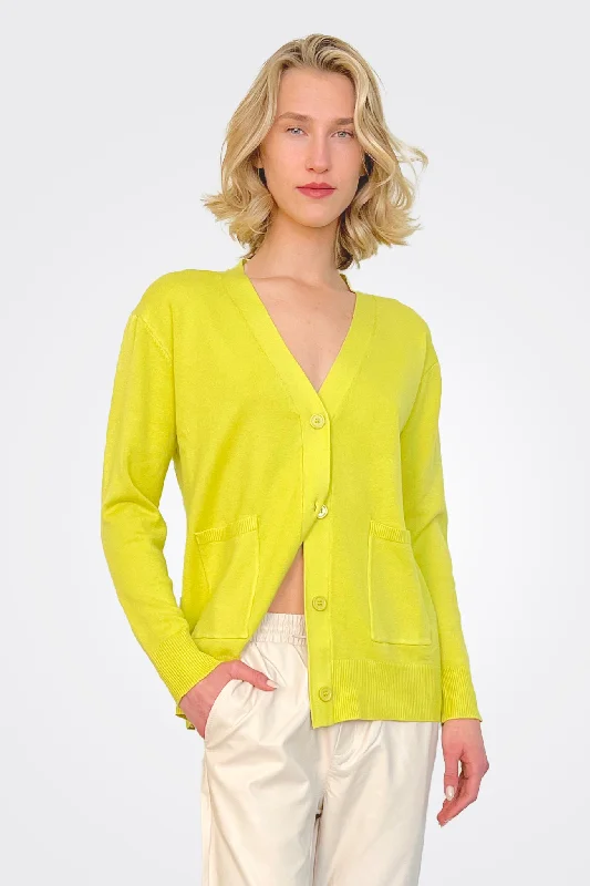 Picasso Cardigan - Citron